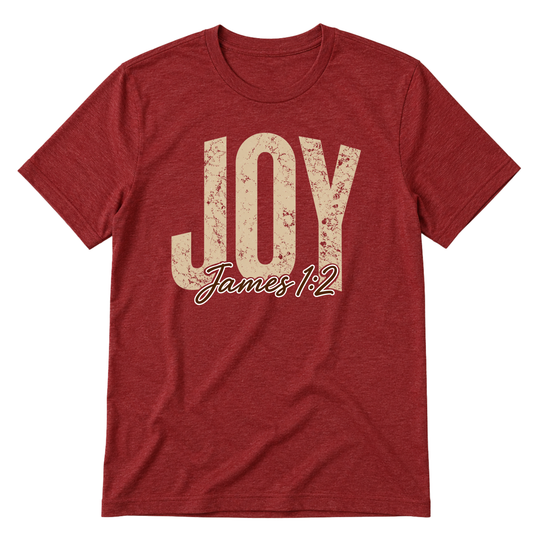 JOY - James 1:2 T-Shirt | 3 Colors