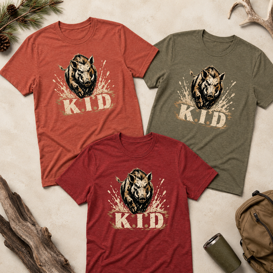 Hogs at KID T-Shirt | 3 Colors