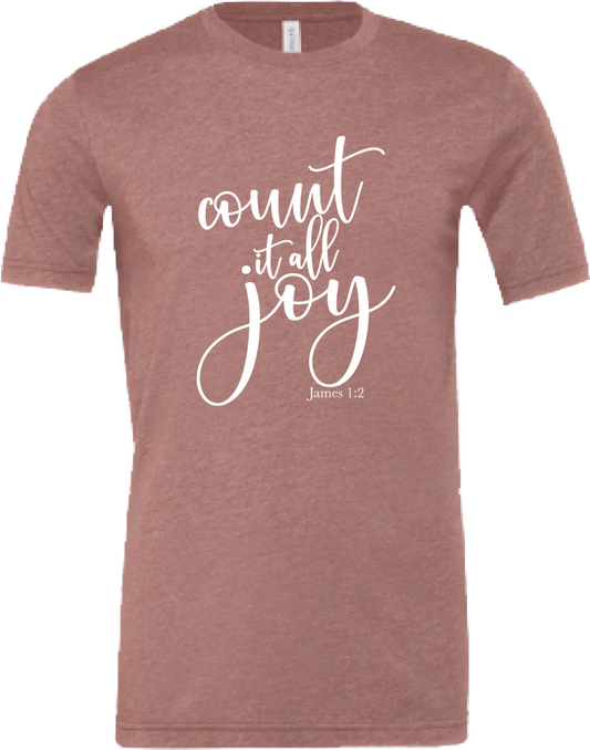 Count It All Joy Tshirt